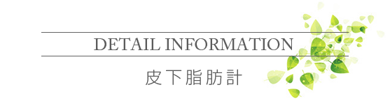 皮下脂肪計